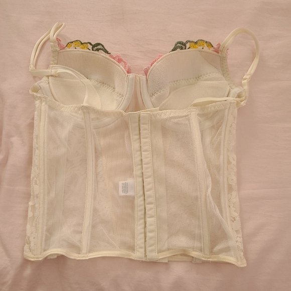 Vintage Victoria secret (PINK) corset - ONE of a kind! so unique - size SMALL - - Picture 2 of 3
